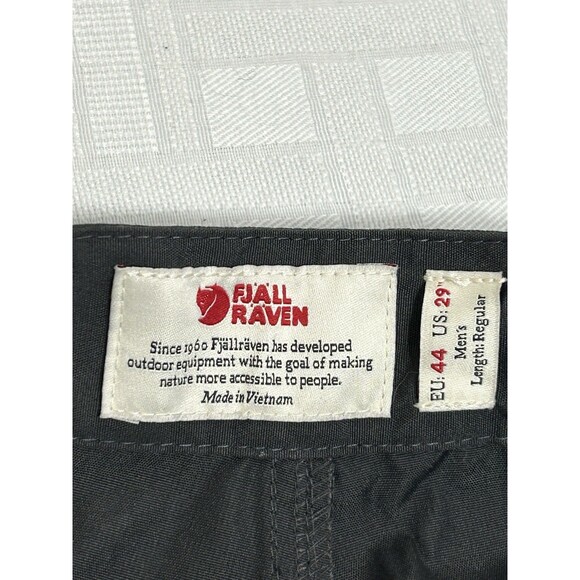 NEW! FJALLRAVEN Vidda Pro Black Gray Trousers G-1000 Pants 44 Size 29 x 31 M Reg - Picture 14 of 16